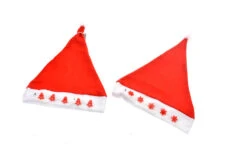 Cappello Babbo Natale Con Led - Modelli Assortiti