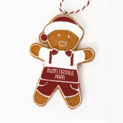 Pendente Ginger Boy - Buon Natale Papà
