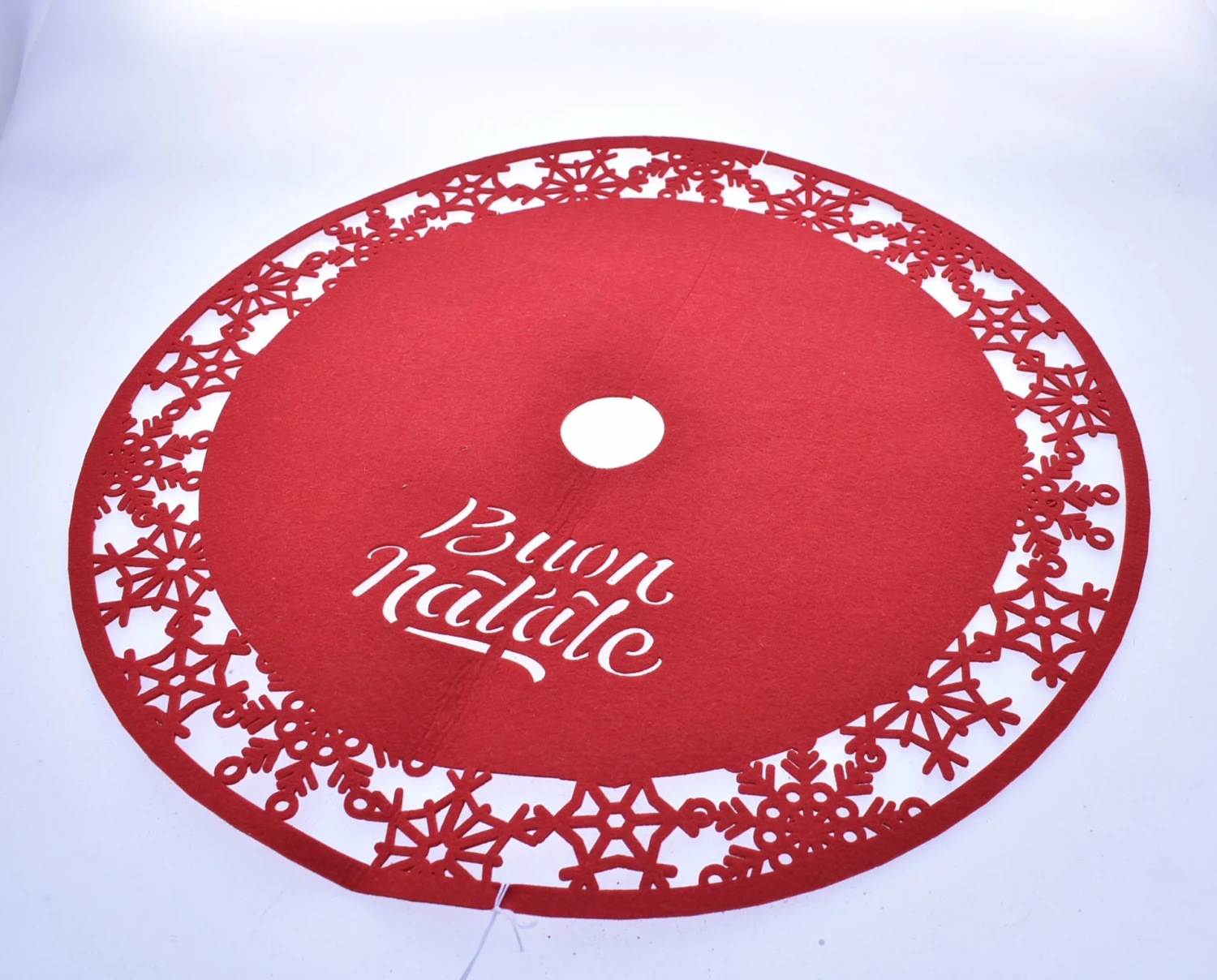 Copri Base Rosso Albero Di Natale Buon Natale Diametro 100 Cm