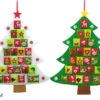 Calendario Dell'Avvento Albero Di Natale 80 Cm