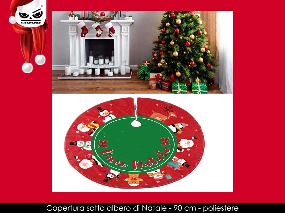 Copri Base Albero Di Natale 90 Cm
