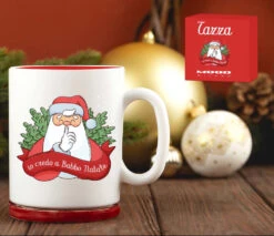 Tazza In Ceramica Io Credo A Babbo Natale