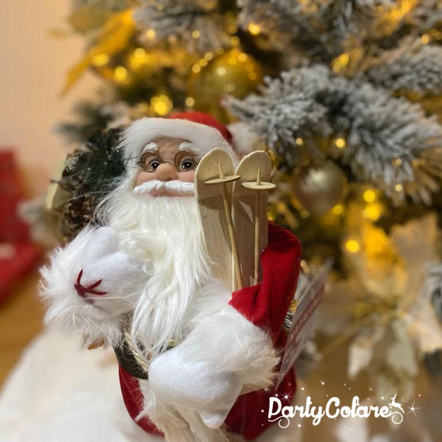 Babbo Natale Rosso 60 Cm - immagine 2