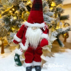 Babbo Natale Rosso 80 Cm