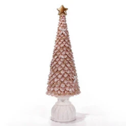 Albero Di Natale 36 Cm Rosa